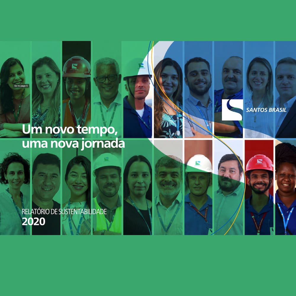  Santos Brasil apresenta relatório de sustentabilidade