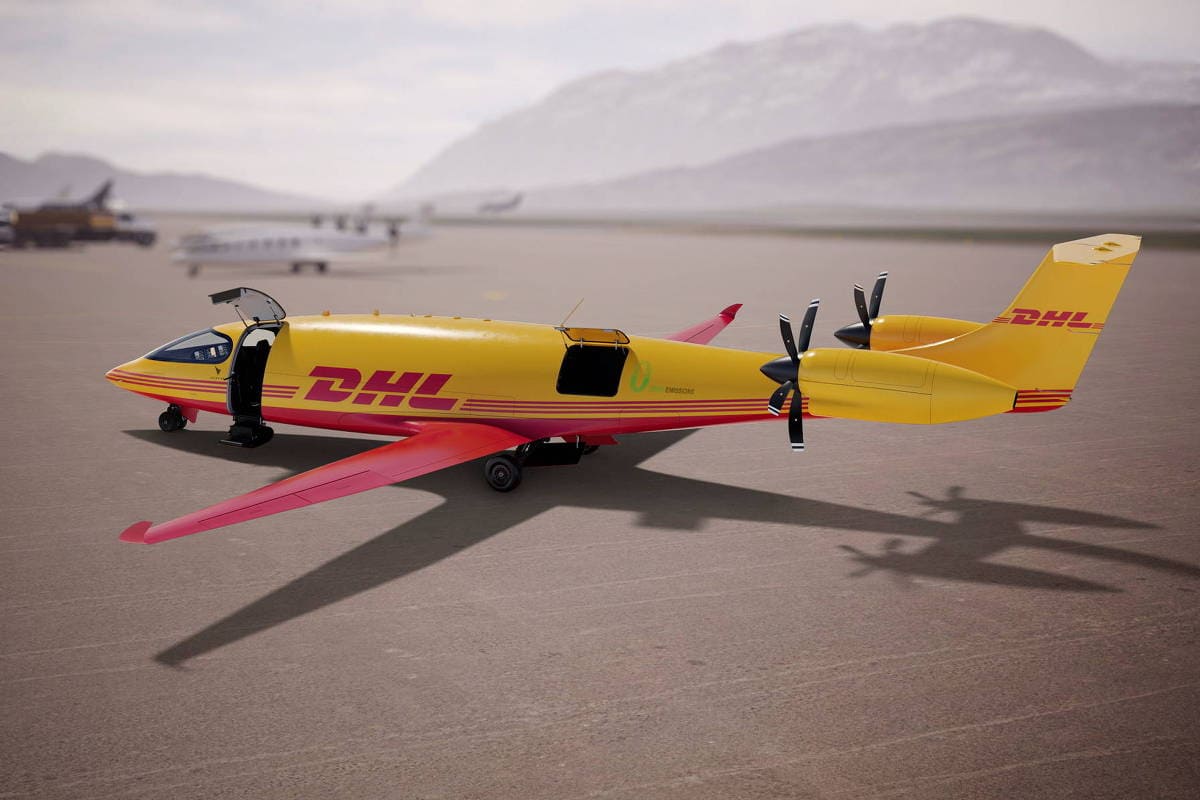  DHL assina compra de 12 aviões elétricos da startup Eviation