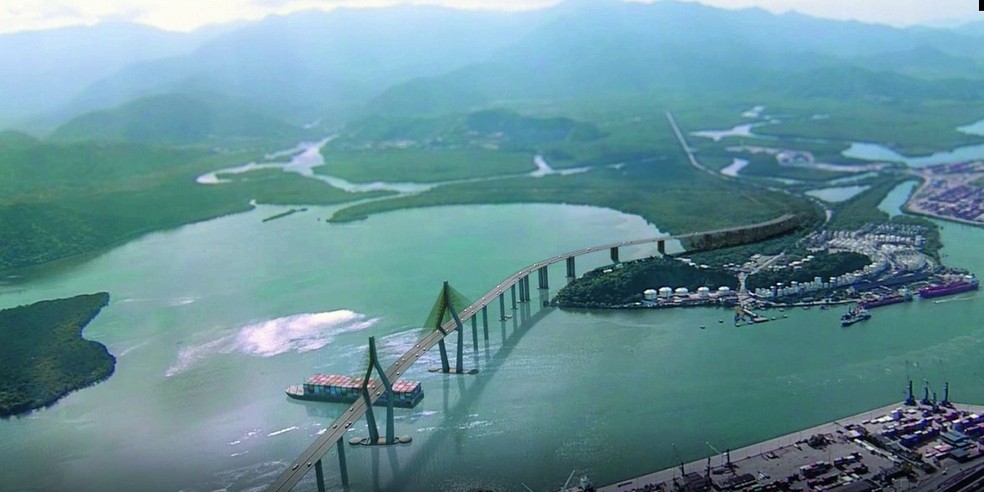  A ponte da Ecovias não atende ao Porto de Santos