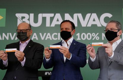  'Doria frustra o grande sonho de Bolsonaro: anunciar a "vacina brasileira"'