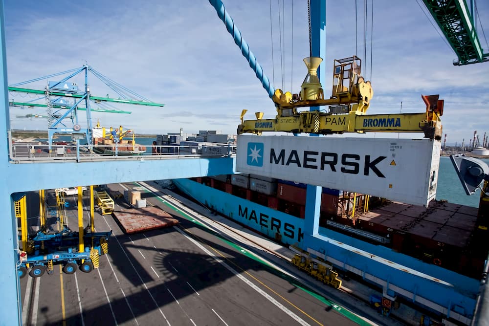  Maersk prevê alta de 7% nas importações em 2021