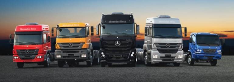  Mercedes-Benz quer seguir na memória marcando presença em rotas estratégicas e eventos setoriais