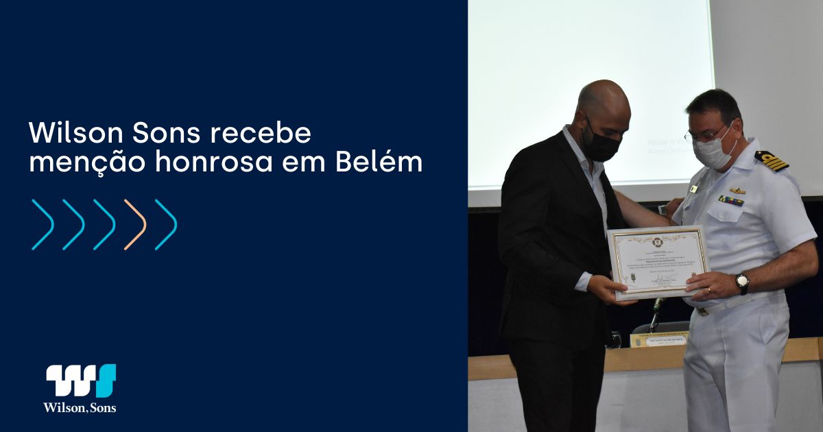  Wilson Sons recebe menção honrosa em Belém