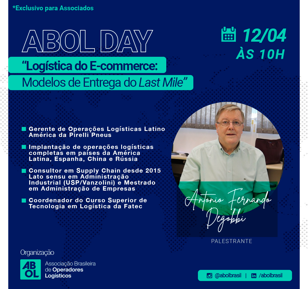  ABOL Day vai abordar Logística do E commerce para os associados