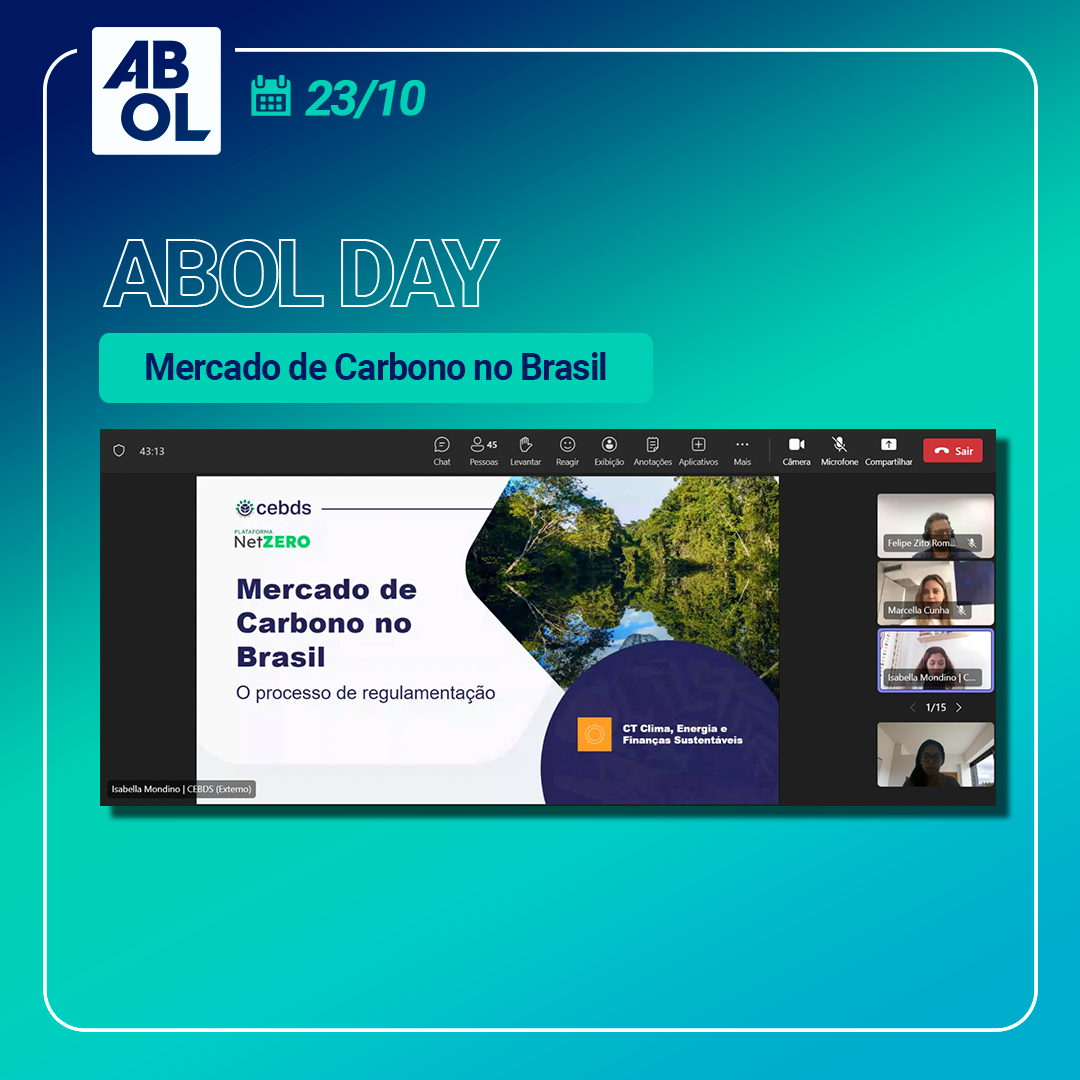  ABOL Day prepara Operadores Logísticos para regulamentação do mercado de carbono no Brasil