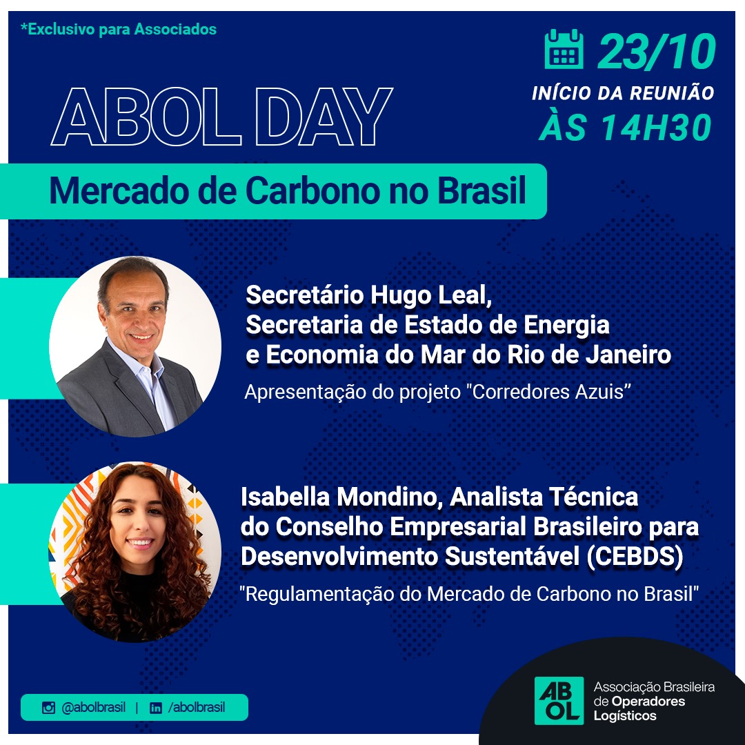  Mercado de carbono no Brasil será tema de ABOL Day