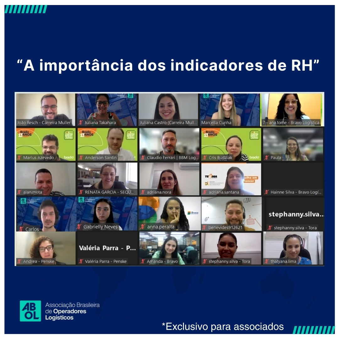  Encontro online da aborda indicadores de RH