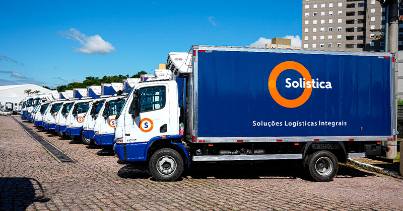 Solistica investe R$ 18 milhões em nova frota de caminhões e na capacidade de distribuição
