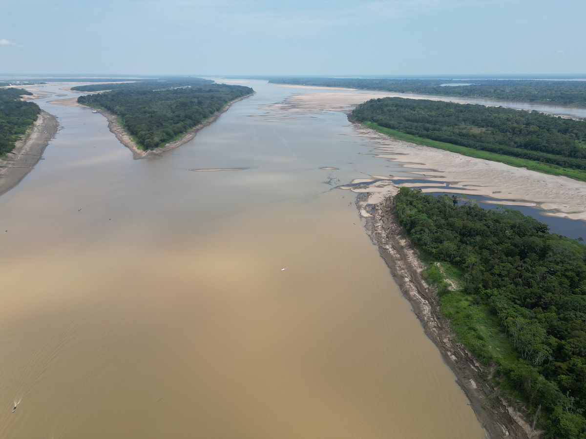  Piora da seca deve dificultar navegação no rio Amazonas e pode aumentar preço de produtos