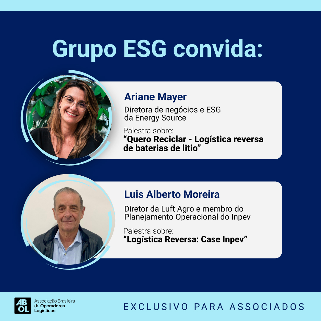  Grupo ESG da ABOL realiza reunião sobre logística reversa