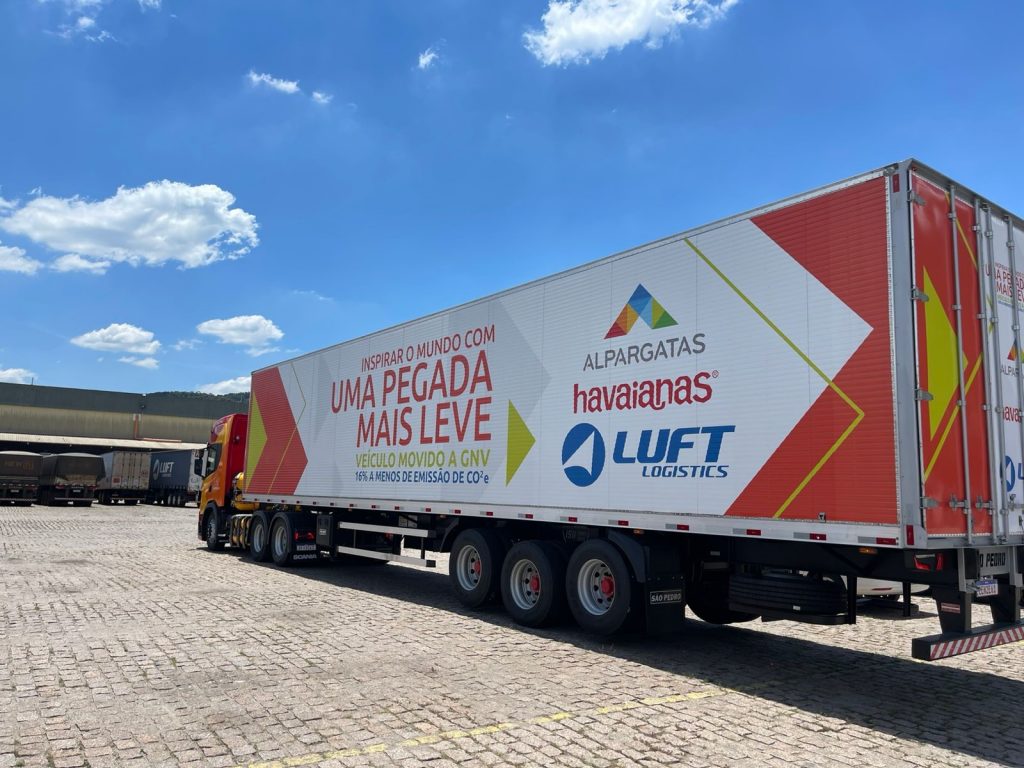  Frota GNV da Luft Logistics chega ao Nordeste