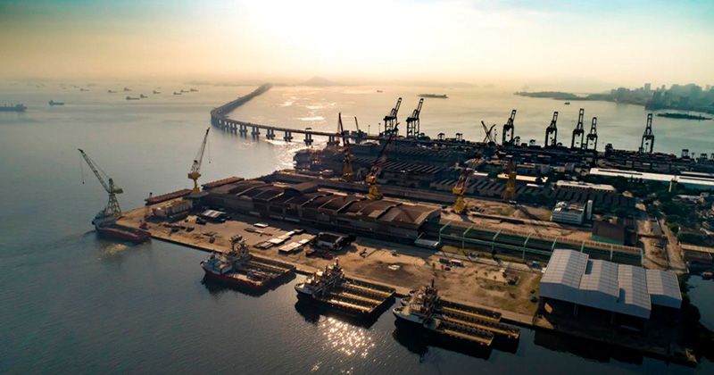  Wilson Sons inicia operação com energia 100% renovável na Base Rio
