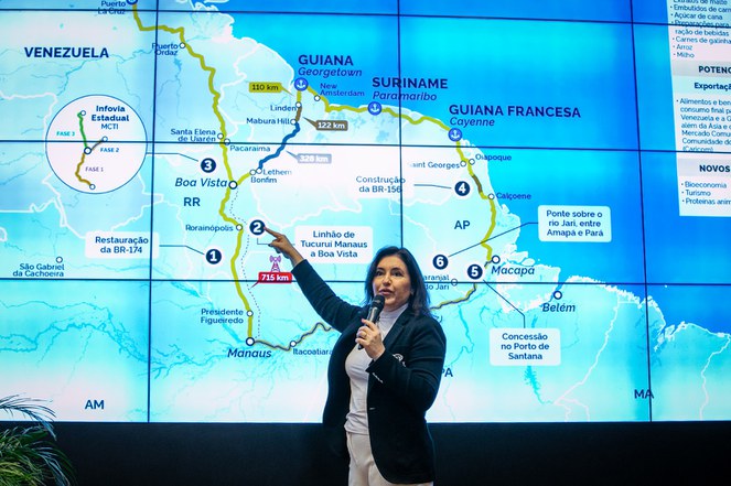  Brasil incorpora todos os estados ao projeto Rotas de Integração Sul-Americana