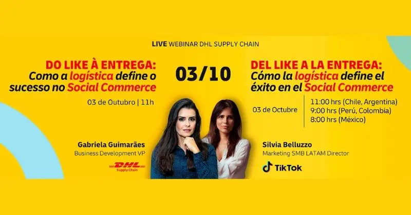  DHL Supply Chain realiza webinar sobre impactos do Social Commerce na América Latina em outubro