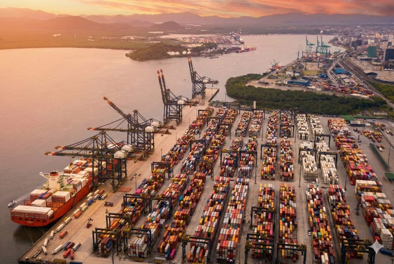  Porto de Santos avança para se tornar referência global em logística verde e conectada