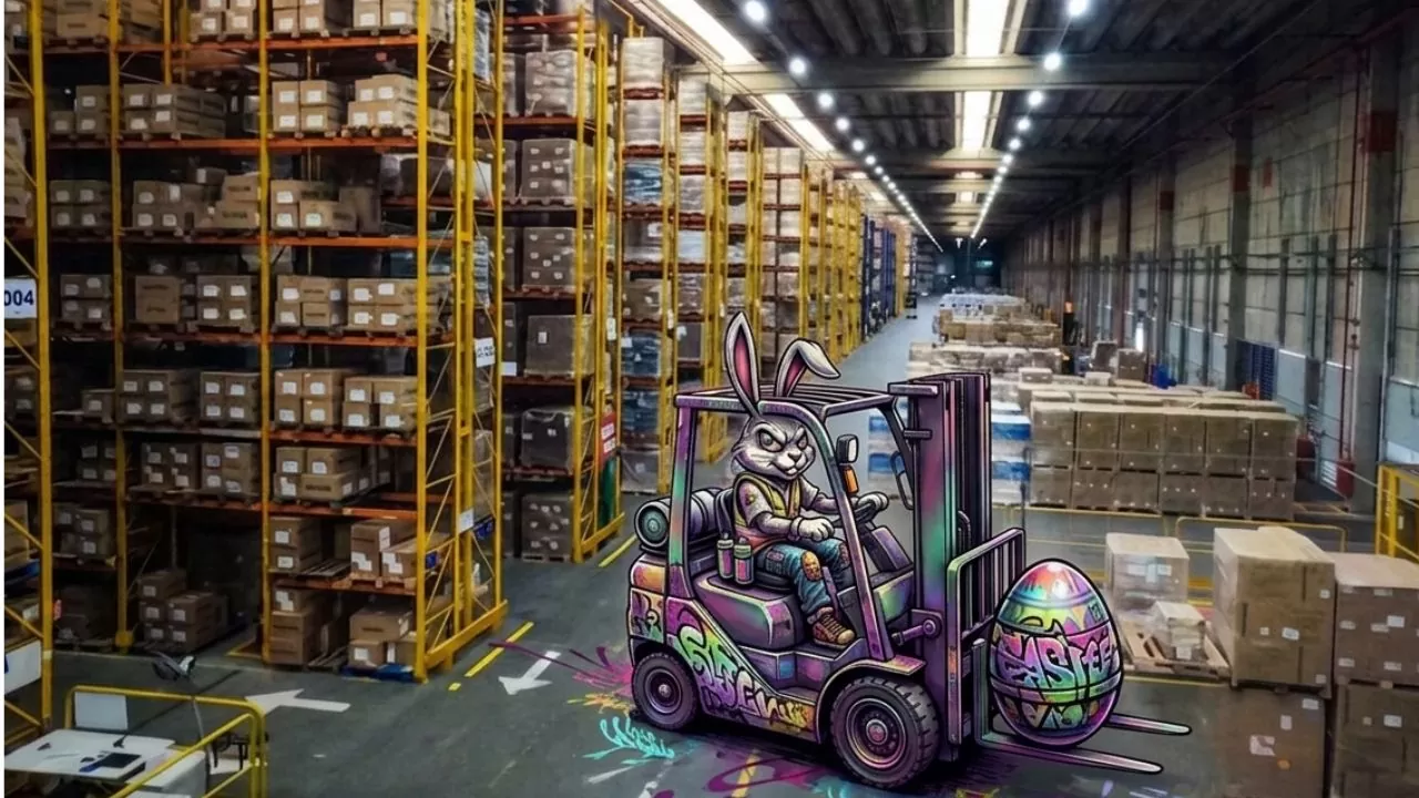  Operadora logística movimenta milhões de ovos de Páscoa em 2026