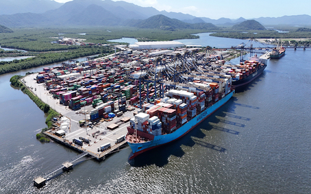  DP World acelera eletrificação no Porto de Santos