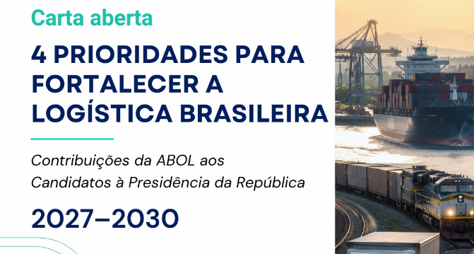  ABOL entrega carta aos presidenciáveis para fortalecer a logística brasileira